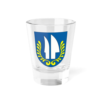 Coat of arms of Tomášovce Lučenec District (Slovakia) (Coat of Arms) Shot Glass 1.5oz 1.5oz - Go Mug Yourself