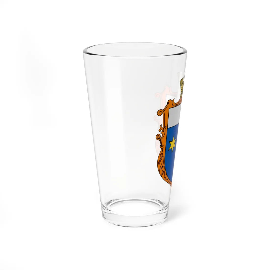 Coat of Arms of Torchynovychi (Ukraine) (Coat of Arms) Pint Glass 16oz - Go Mug Yourself