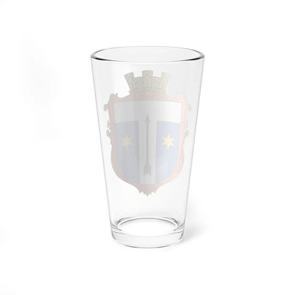 Coat of Arms of Torchynovychi (Ukraine) (Coat of Arms) Pint Glass 16oz - Go Mug Yourself