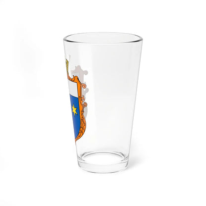 Coat of Arms of Torchynovychi (Ukraine) (Coat of Arms) Pint Glass 16oz - Go Mug Yourself