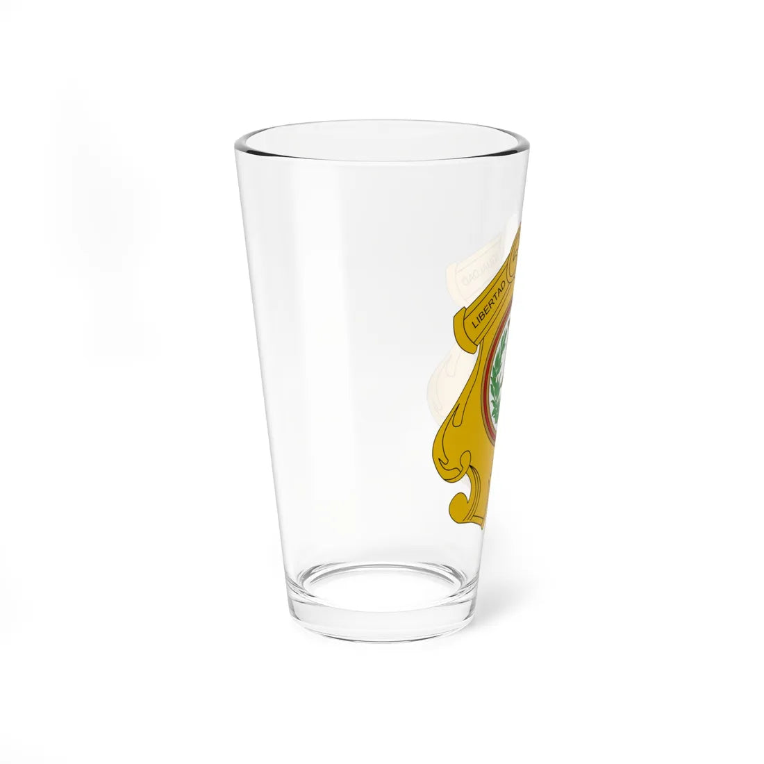 Coat of arms of Totonicapán (Guatemala) (Coat of Arms) Pint Glass 16oz - Go Mug Yourself