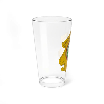 Coat of arms of Totonicapán (Guatemala) (Coat of Arms) Pint Glass 16oz - Go Mug Yourself