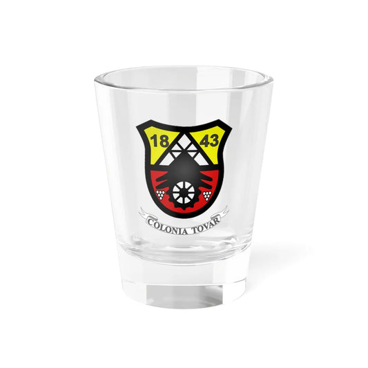 Coat of Arms of Tovar (Venezuela) (Coat of Arms) Shot Glass 1.5oz 1.5oz - Go Mug Yourself
