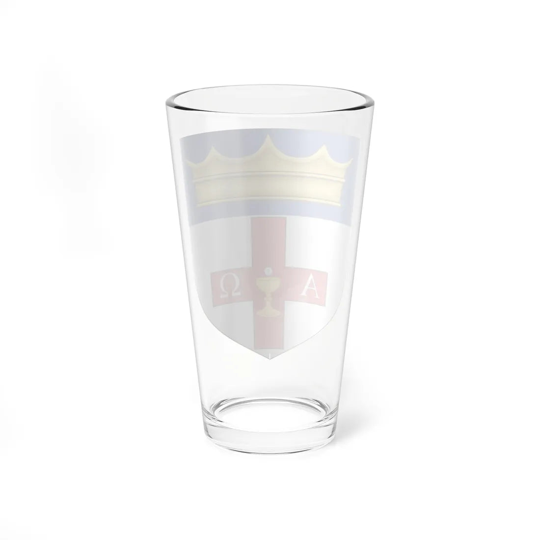 Coat of Arms of Traditional Anglican Church in Britain (United Kingdom) (Coat of Arms) Pint Glass 16oz - Go Mug Yourself