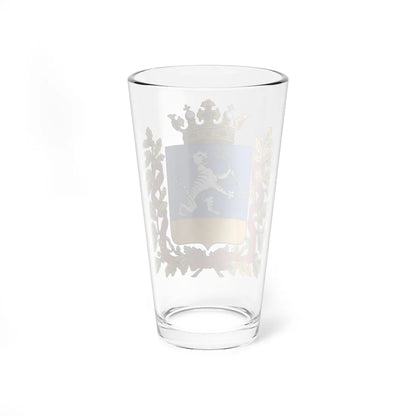 Coat of arms of Transcaspian Oblast 1890 (Russia) (Coat of Arms) Pint Glass 16oz - Go Mug Yourself