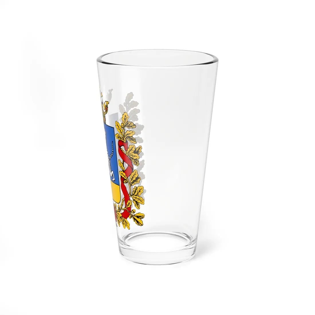 Coat of arms of Transcaspian Oblast 1890 (Russia) (Coat of Arms) Pint Glass 16oz - Go Mug Yourself