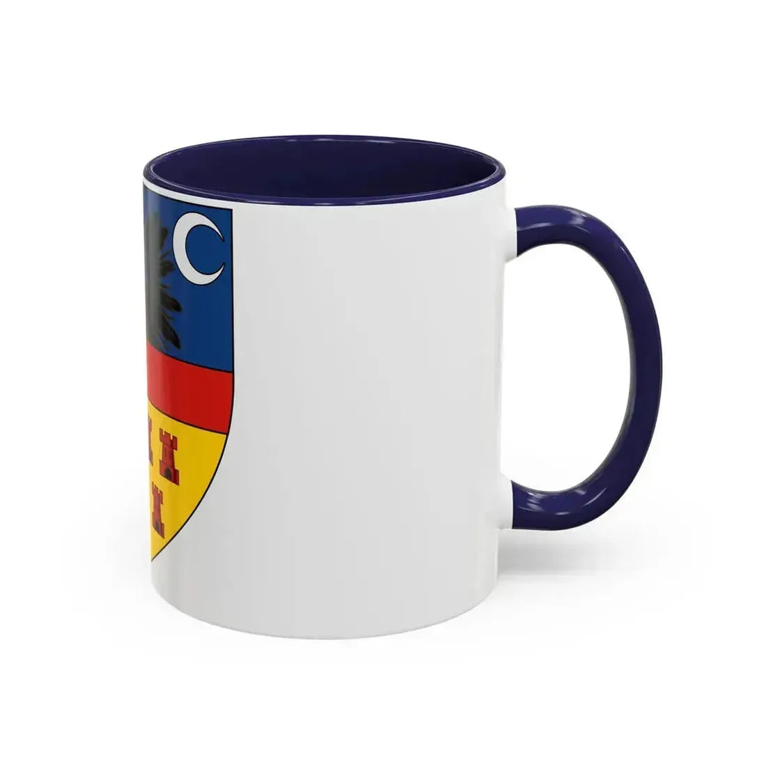 Coat of arms of Transylvania - Accent Coffee Mug - Go Mug Yourself