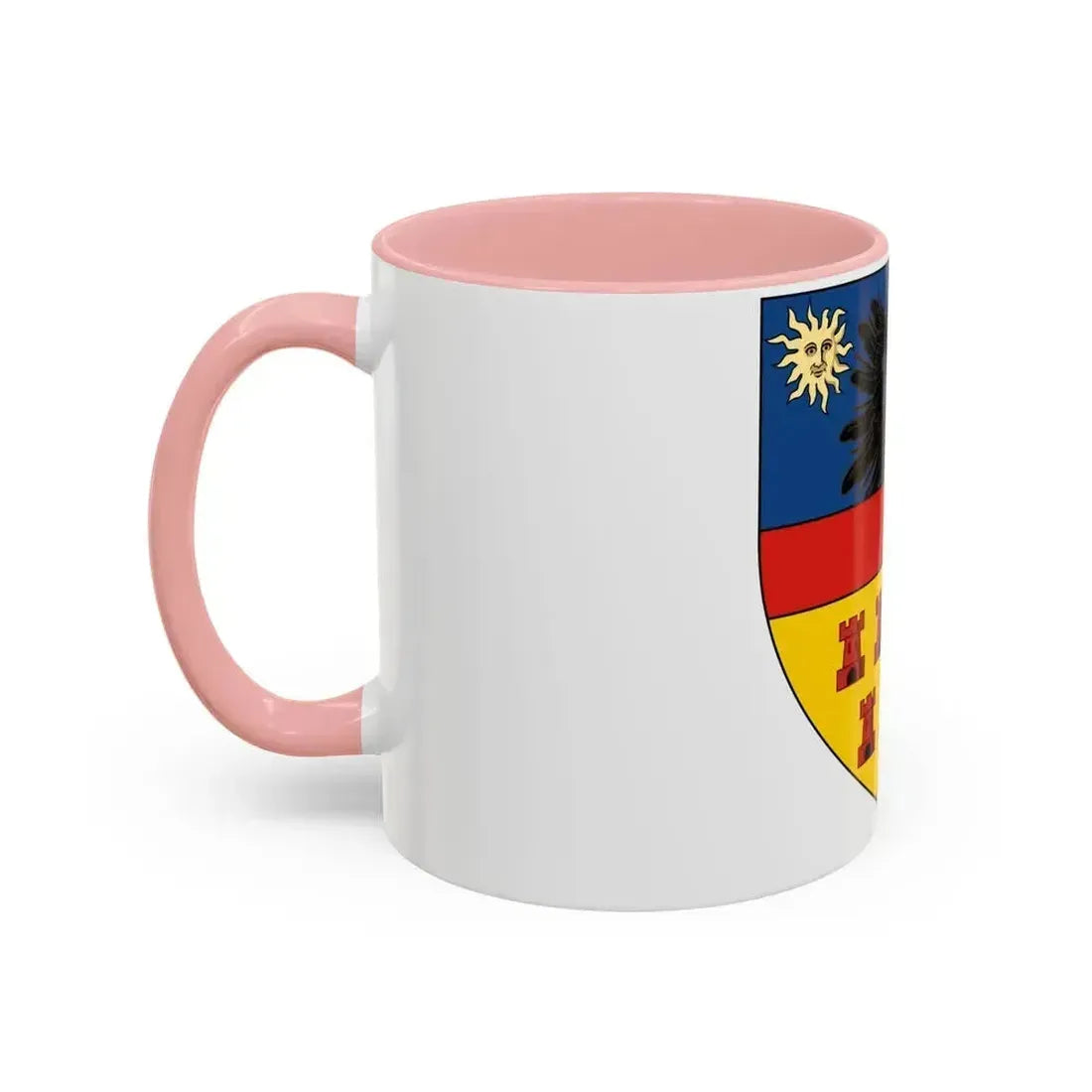 Coat of arms of Transylvania - Accent Coffee Mug - Go Mug Yourself