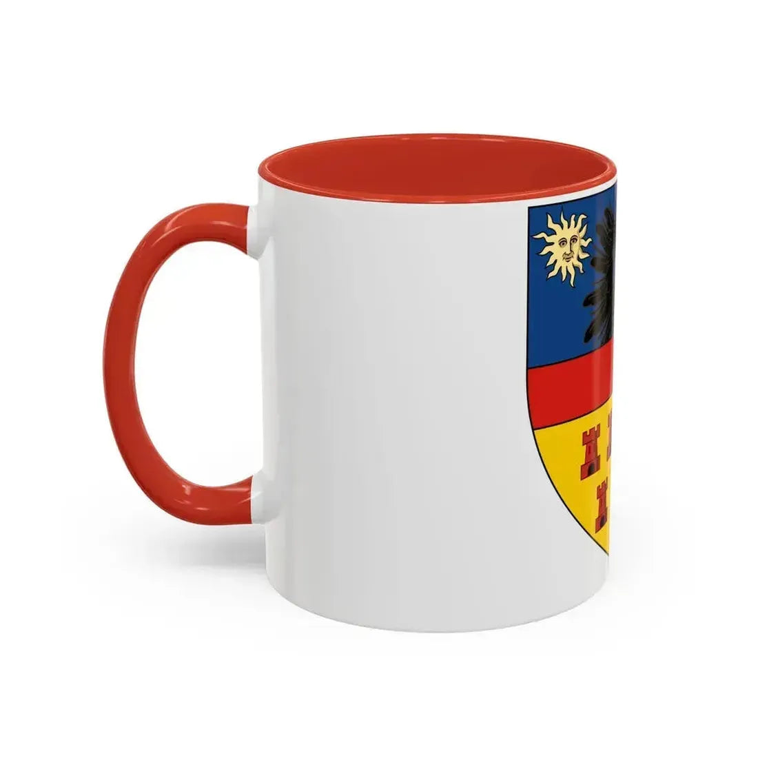 Coat of arms of Transylvania - Accent Coffee Mug - Go Mug Yourself