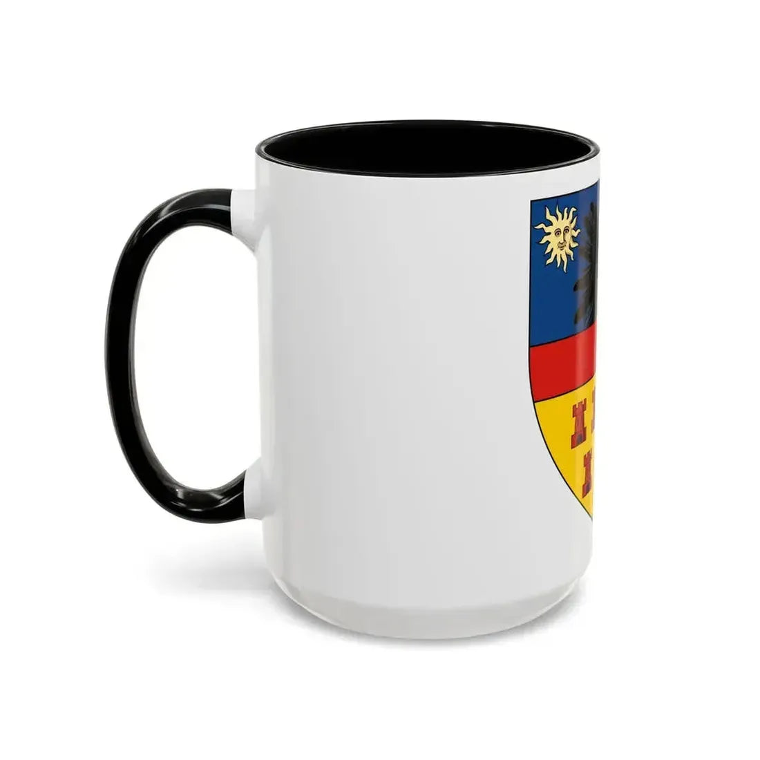 Coat of arms of Transylvania - Accent Coffee Mug - Go Mug Yourself