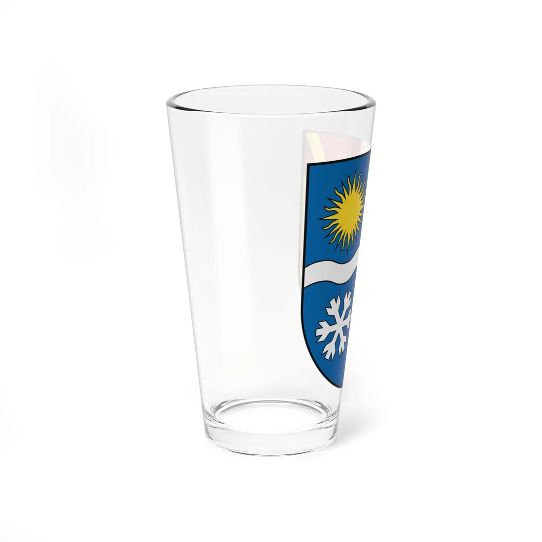 Coat of Arms of Štrbské Pleso (Slovakia) (Coat of Arms) Pint Glass 16oz - Go Mug Yourself