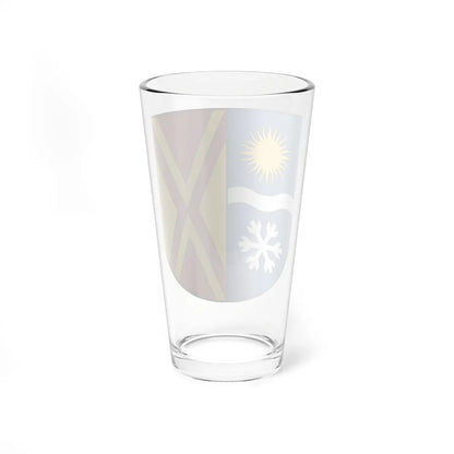 Coat of Arms of Štrbské Pleso (Slovakia) (Coat of Arms) Pint Glass 16oz - Go Mug Yourself