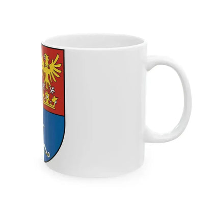 Coat Of Arms Of Trencin Region (Slovakia) White Coffee Mug - Go Mug Yourself