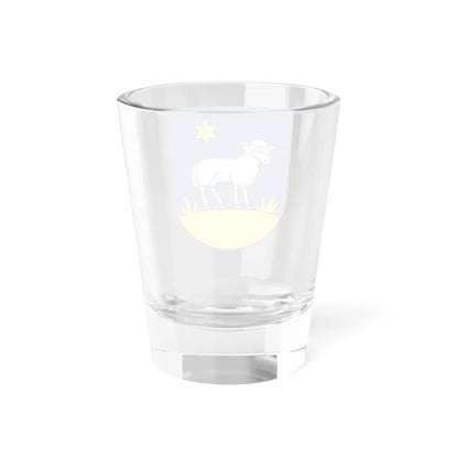Coat of Arms of Trenčianske Teplice (Slovakia) (Coat of Arms) Shot Glass 1.5oz - Go Mug Yourself