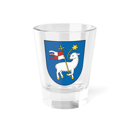 Coat of Arms of Trenčín (Slovakia) (Coat of Arms) Shot Glass 1.5oz 1.5oz - Go Mug Yourself