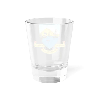 Coat of arms of Trinidad and Tobago 1958-1962 (Trinidad and Tobago) (Coat of Arms) Shot Glass 1.5oz - Go Mug Yourself