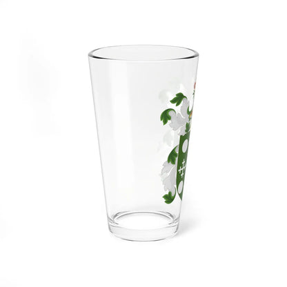 Coat of Arms of Tristram Coffin (United States) (Coat of Arms) Pint Glass 16oz - Go Mug Yourself