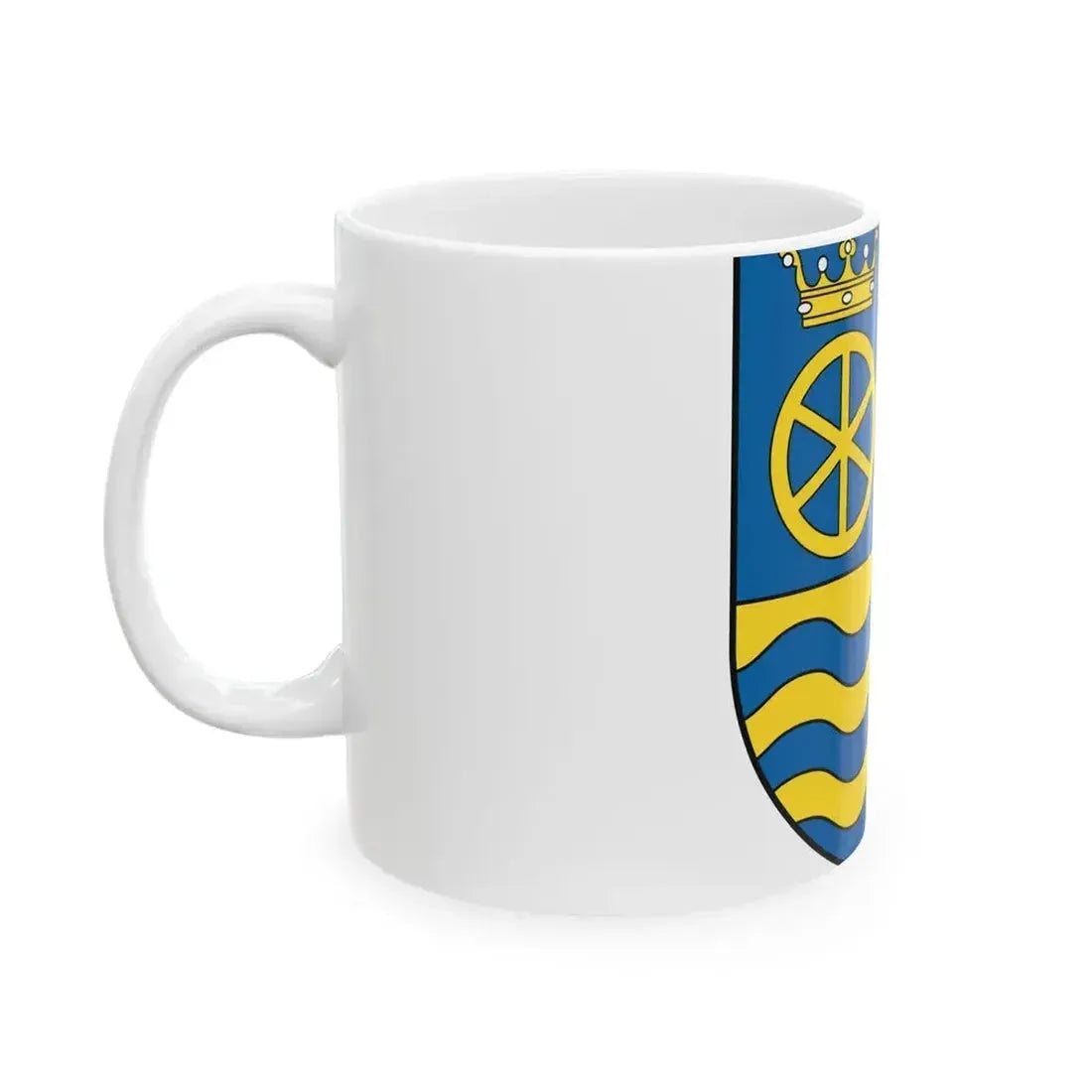 Coat Of Arms Of Trnava Region (Slovakia) White Coffee Mug - Go Mug Yourself