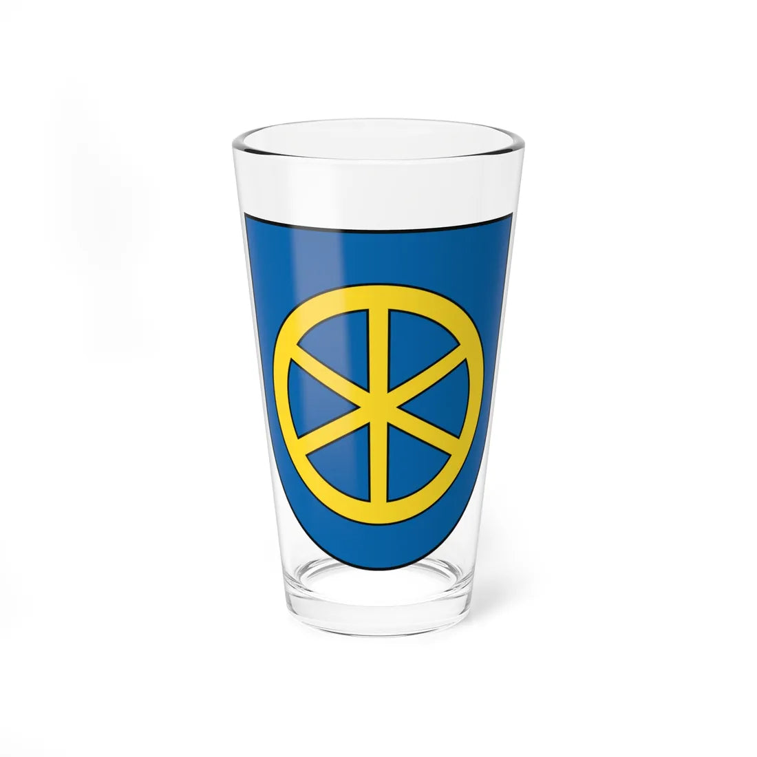 Coat of Arms of Trnava (Slovakia) (Coat of Arms) Pint Glass 16oz 16oz - Go Mug Yourself