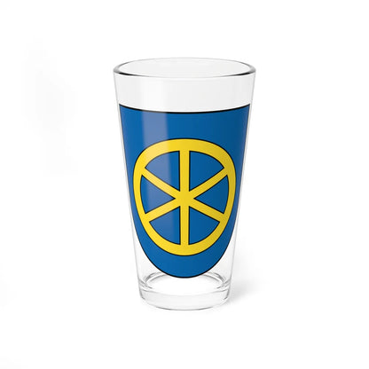 Coat of Arms of Trnava (Slovakia) (Coat of Arms) Pint Glass 16oz 16oz - Go Mug Yourself