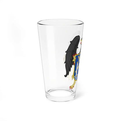 Coat of Arms of Trujillo of New Castille (Peru) (Coat of Arms) Pint Glass 16oz - Go Mug Yourself