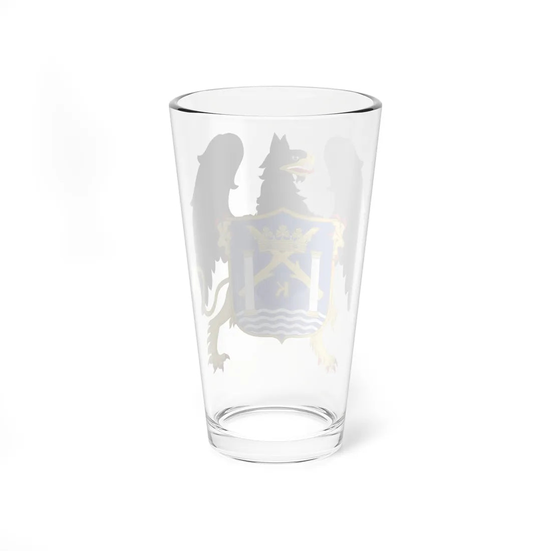 Coat of Arms of Trujillo of New Castille (Peru) (Coat of Arms) Pint Glass 16oz - Go Mug Yourself