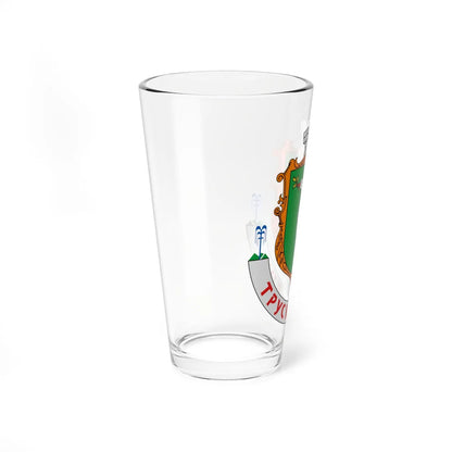 Coat of Arms of Truskavets (Ukraine) (Coat of Arms) Pint Glass 16oz - Go Mug Yourself