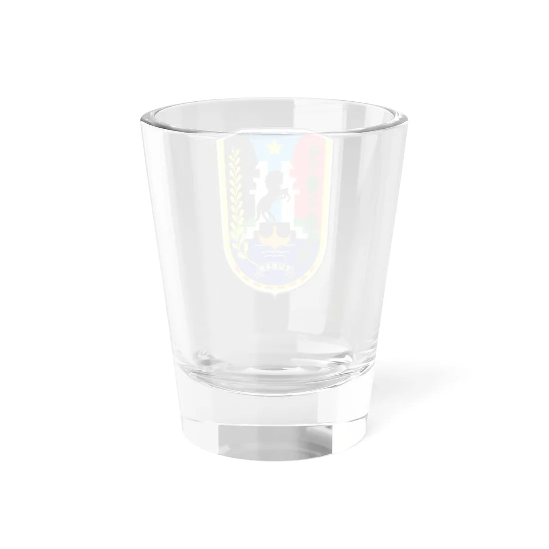 Coat of arms of Tuban Regency (Indonesia) (Coat of Arms) Shot Glass 1.5oz - Go Mug Yourself