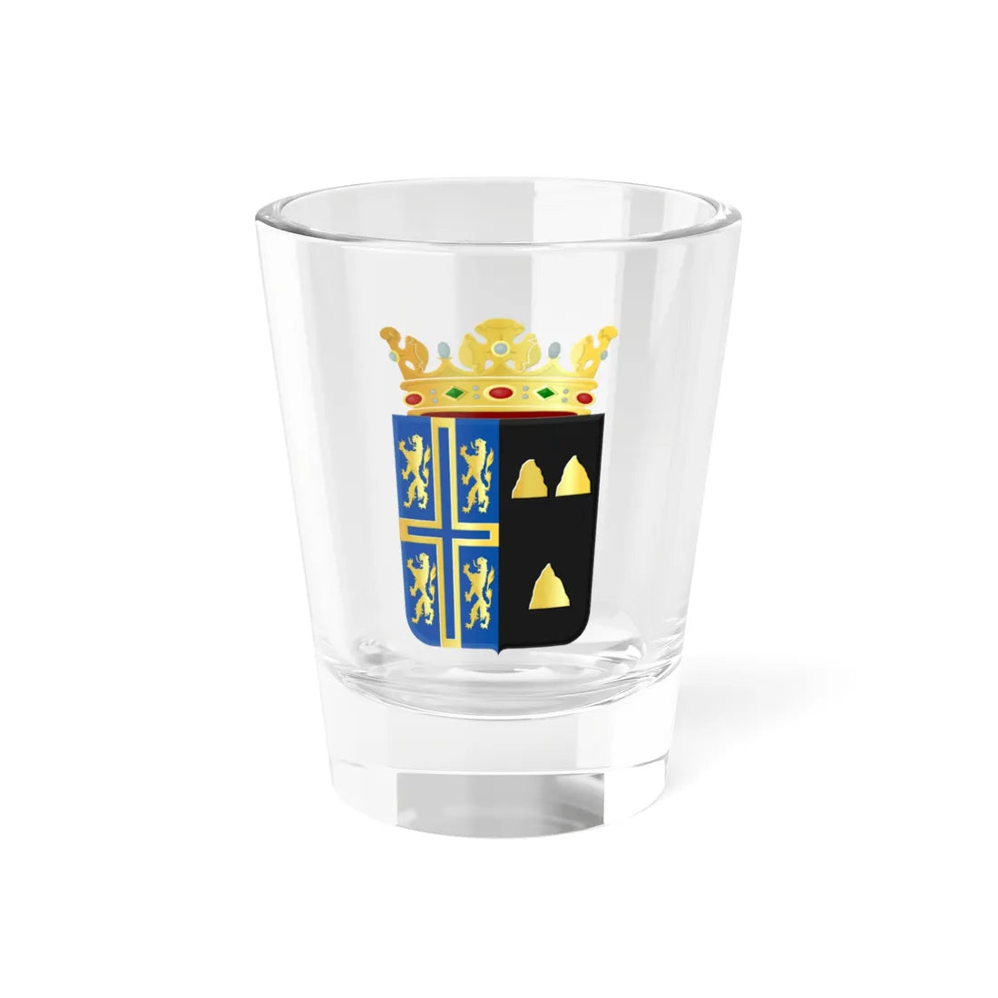Coat of arms of Tubbergen (Netherlands) (Coat of Arms) Shot Glass 1.5oz 1.5oz - Go Mug Yourself