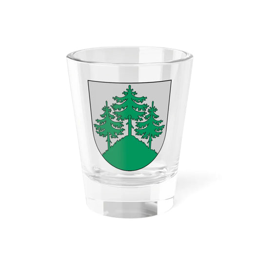 Coat of Arms of Tukums (Latvia) (Coat of Arms) Shot Glass 1.5oz 1.5oz - Go Mug Yourself