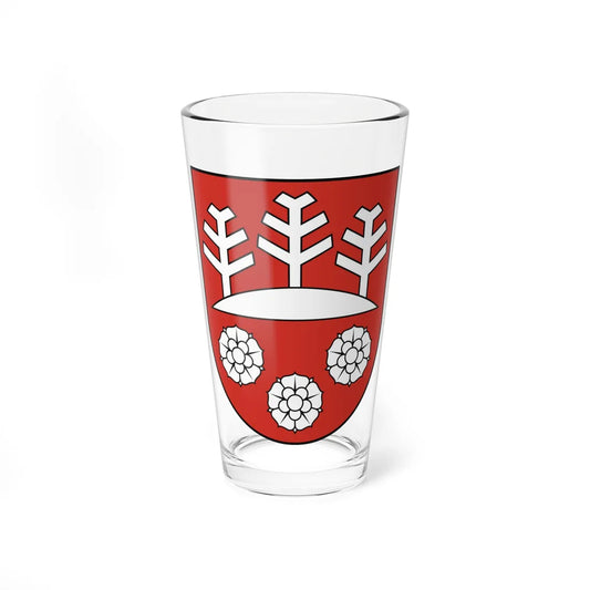 Coat of arms of Turzovka (Slovakia) (Coat of Arms) Pint Glass 16oz 16oz - Go Mug Yourself