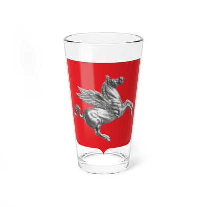 Coat of arms of Tuscany (Italy) (Coat of Arms) Pint Glass 16oz 16oz - Go Mug Yourself