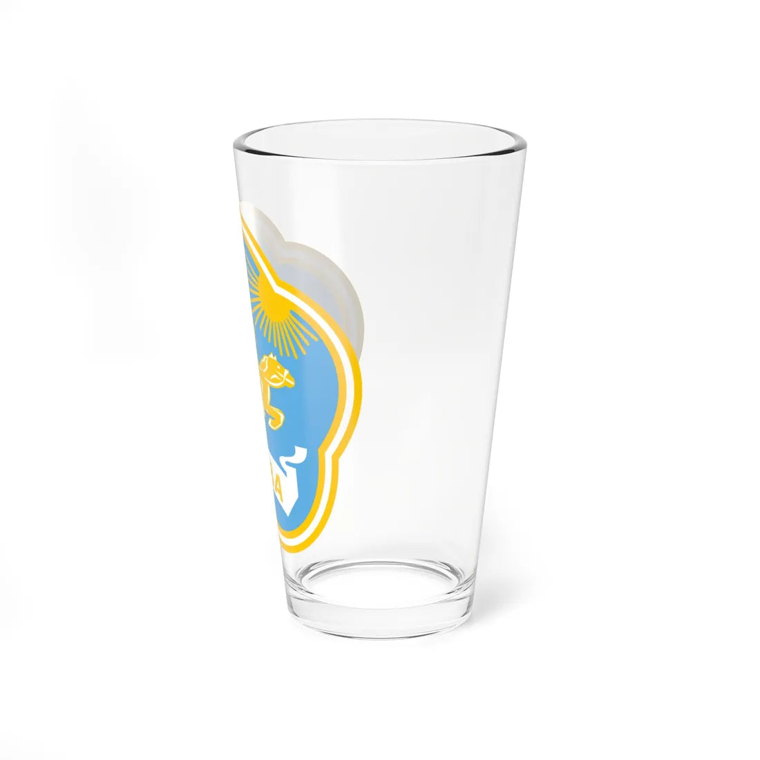 Coat of arms of Tuva (Russia) (Coat of Arms) Pint Glass 16oz - Go Mug Yourself