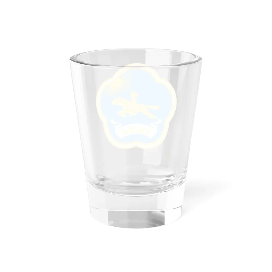 Coat of arms of Tuva (Russia) (Coat of Arms) Shot Glass 1.5oz - Go Mug Yourself