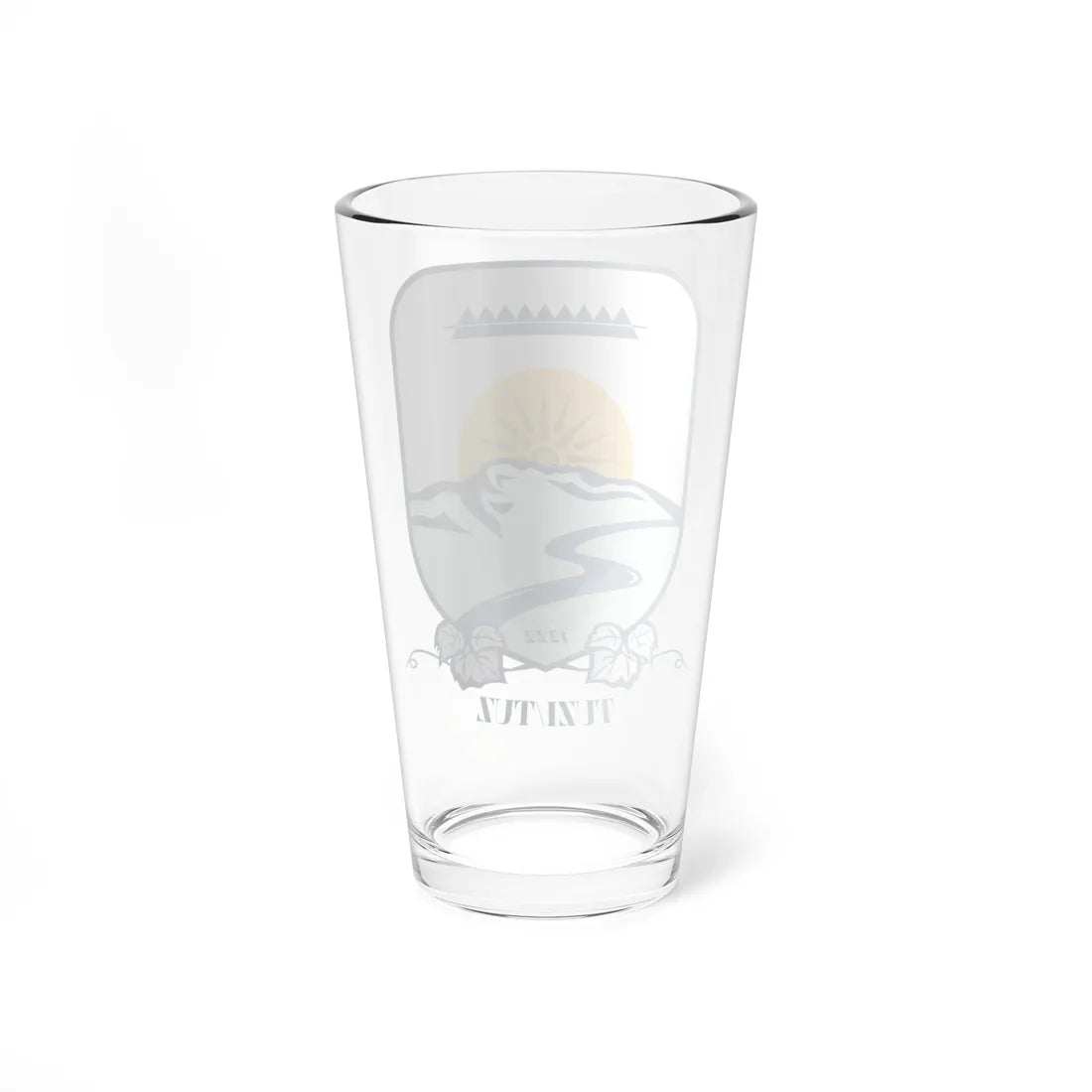 Coat of arms of Tuzi (Montenegro) (Coat of Arms) Pint Glass 16oz - Go Mug Yourself