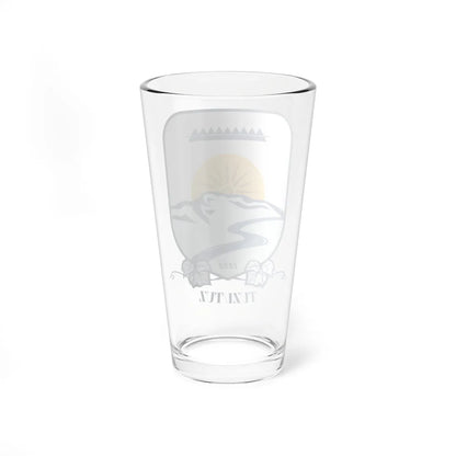Coat of arms of Tuzi (Montenegro) (Coat of Arms) Pint Glass 16oz - Go Mug Yourself