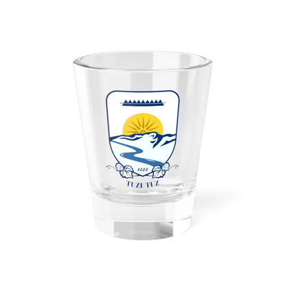 Coat of arms of Tuzi (Montenegro) (Coat of Arms) Shot Glass 1.5oz 1.5oz - Go Mug Yourself