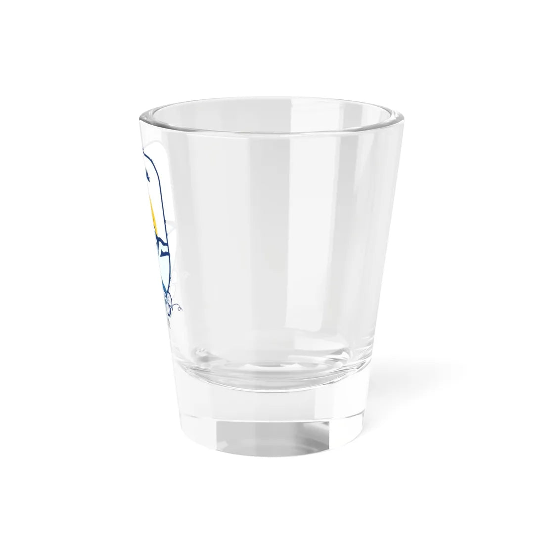 Coat of arms of Tuzi (Montenegro) (Coat of Arms) Shot Glass 1.5oz - Go Mug Yourself