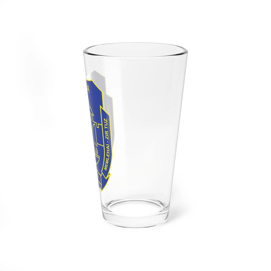 Coat of arms of Tuzla (Bosnia and Herzegovina) (Coat of Arms) Pint Glass 16oz - Go Mug Yourself