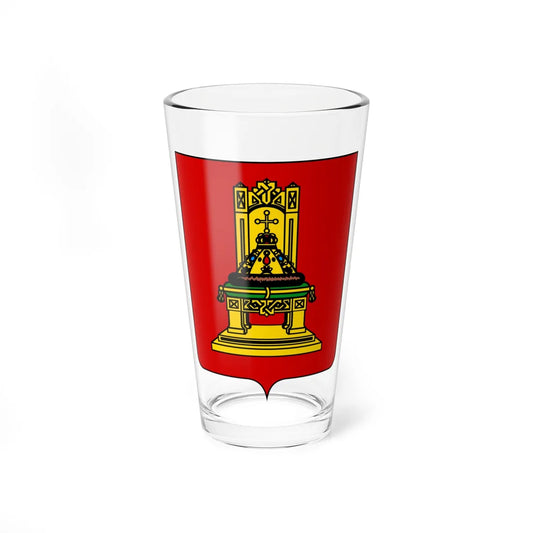 Coat of Arms of Tver oblast (Russia) (Coat of Arms) Pint Glass 16oz 16oz - Go Mug Yourself