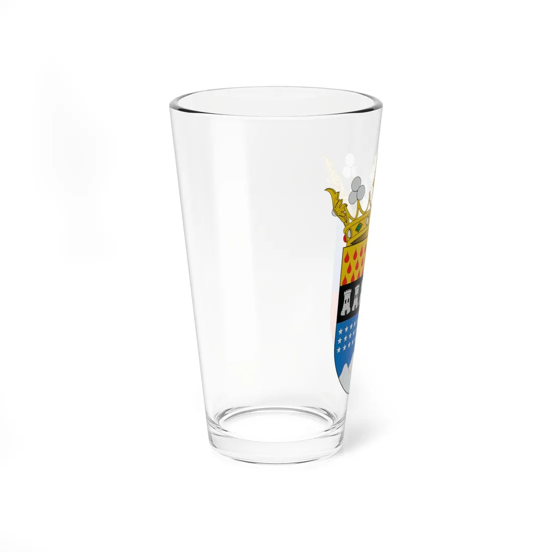 Coat of arms of Ñuble Chile (Chile) (Coat of Arms) Pint Glass 16oz - Go Mug Yourself