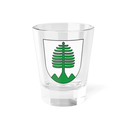Coat of Arms of Ľubochňa (Slovakia) (Coat of Arms) Shot Glass 1.5oz 1.5oz - Go Mug Yourself