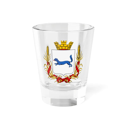 Coat of arms of Ufa 1874 (Russia) (Coat of Arms) Shot Glass 1.5oz 1.5oz - Go Mug Yourself