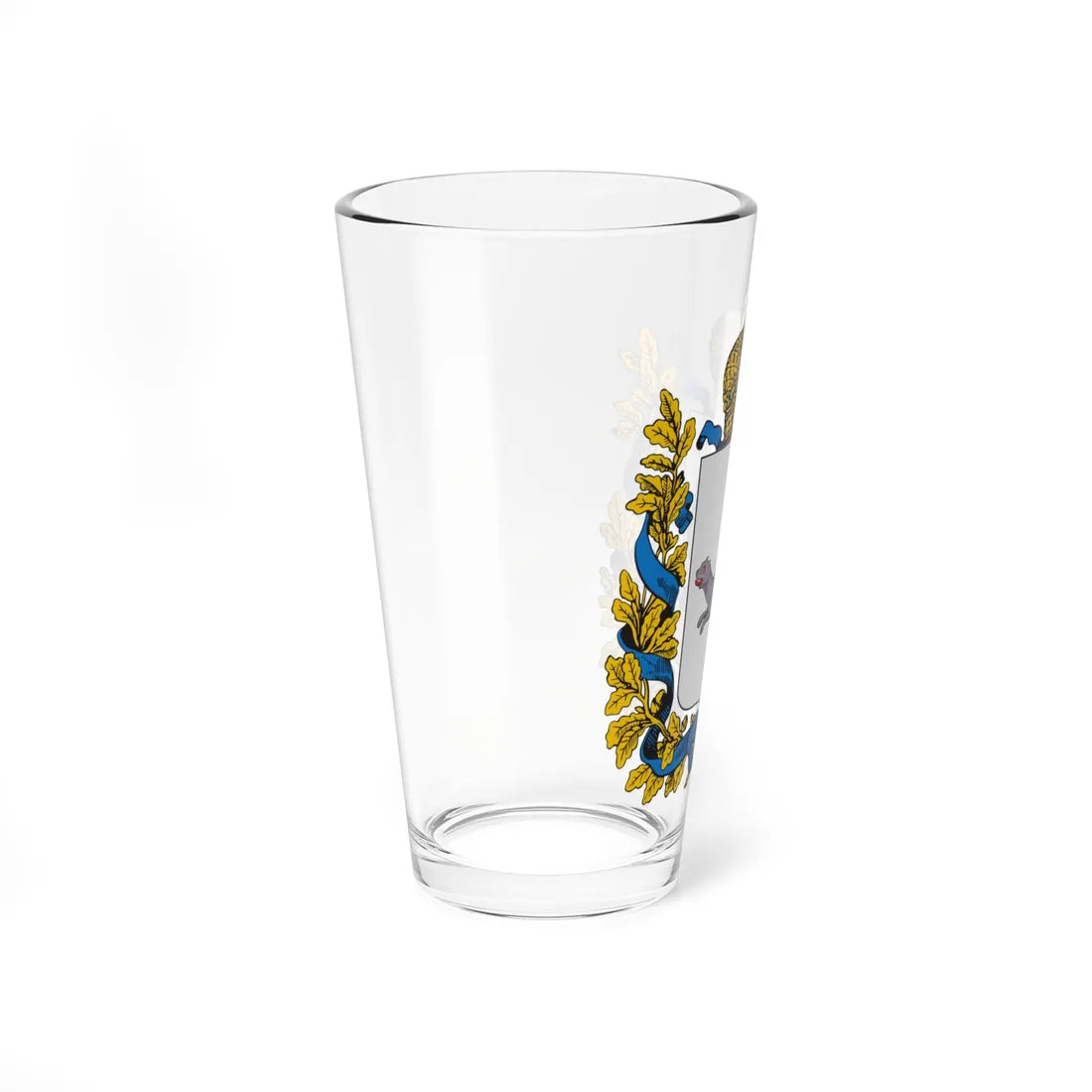 Coat of arms of Ufa province 1878 (Russia) (Coat of Arms) Pint Glass 16oz - Go Mug Yourself