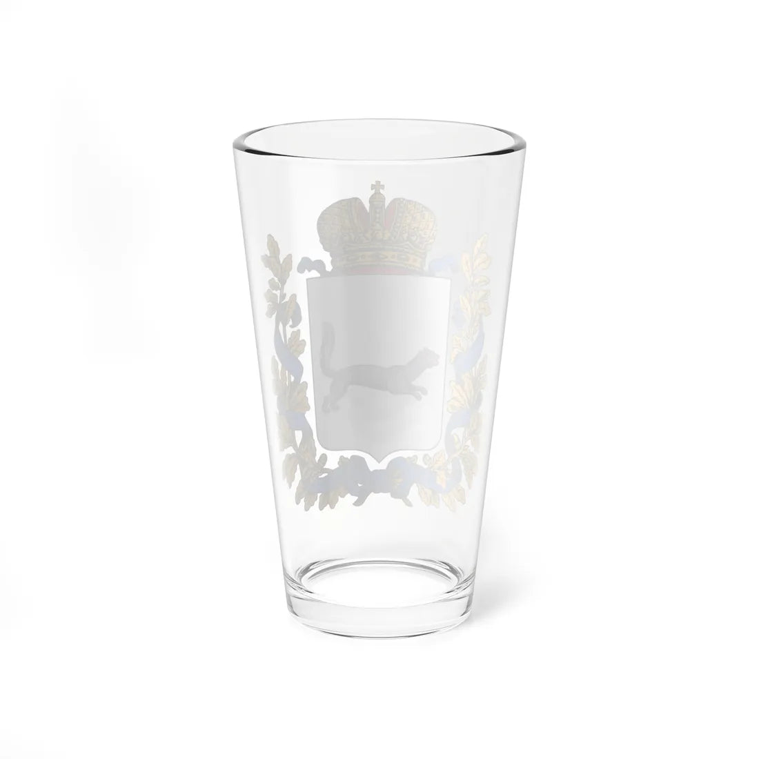 Coat of arms of Ufa province 1878 (Russia) (Coat of Arms) Pint Glass 16oz - Go Mug Yourself