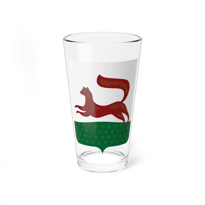 Coat of arms of Ufa (Russia) (Coat of Arms) Pint Glass 16oz 16oz - Go Mug Yourself