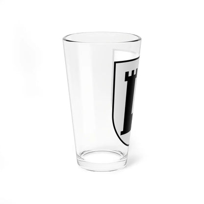 Coat of arms of Ufhusen (Switzerland) (Coat of Arms) Pint Glass 16oz - Go Mug Yourself