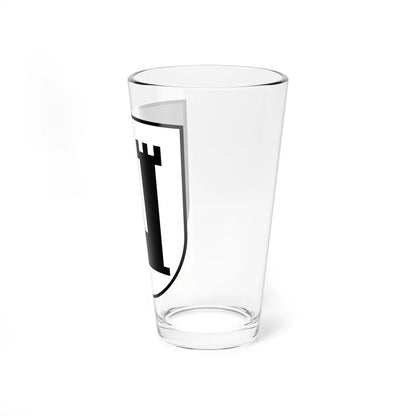 Coat of arms of Ufhusen (Switzerland) (Coat of Arms) Pint Glass 16oz - Go Mug Yourself