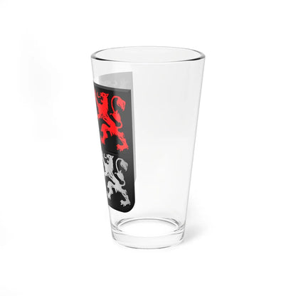 Coat of arms of Uitgeest (Netherlands) (Coat of Arms) Pint Glass 16oz - Go Mug Yourself