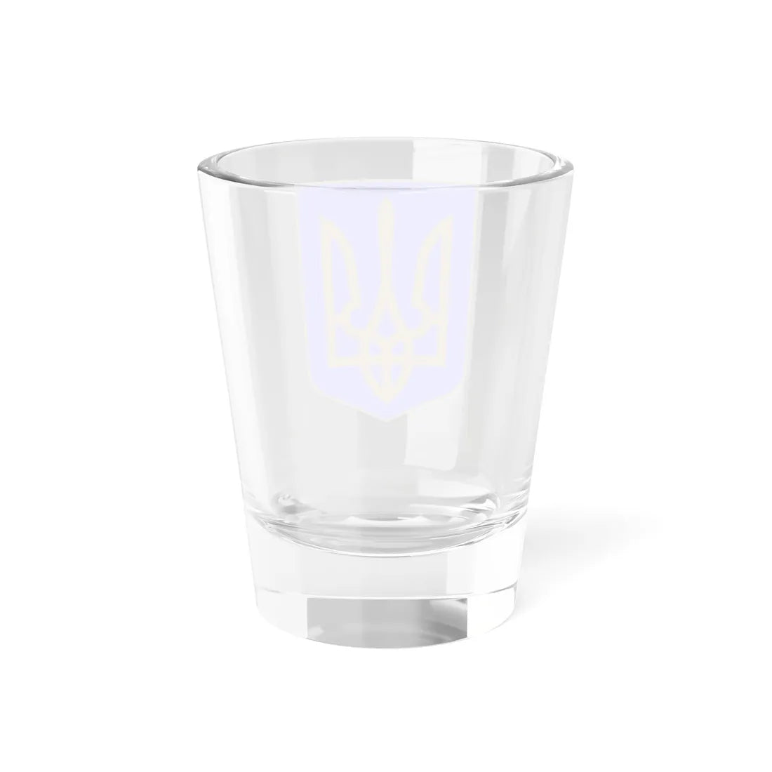 Coat of Arms of Ukraine 1992 (Ukraine) (Coat of Arms) Shot Glass 1.5oz - Go Mug Yourself